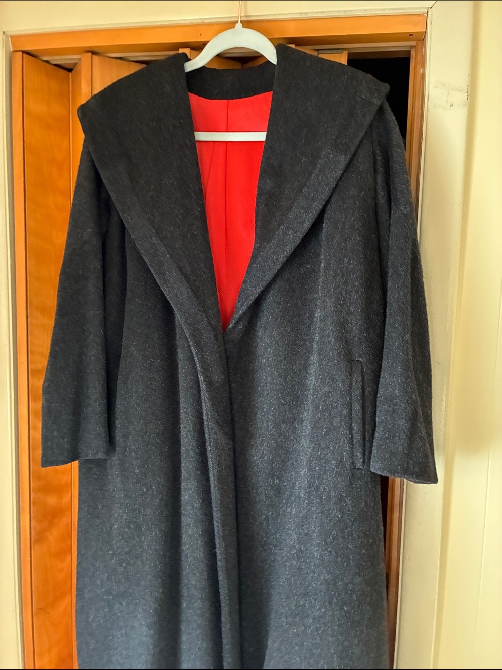 50s Vintage Mohair Swing Coat